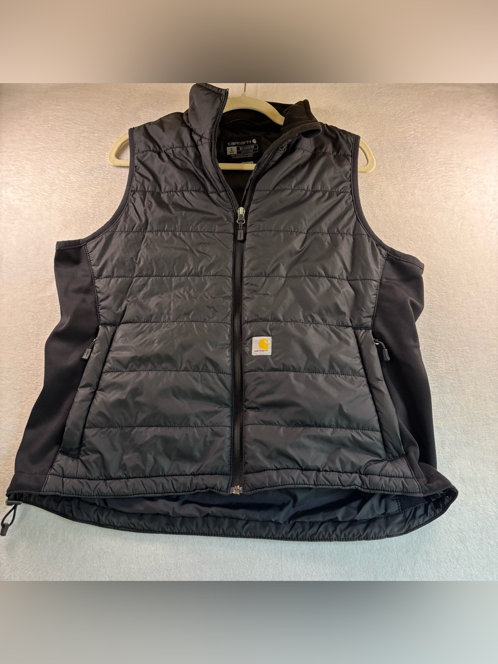 Carhartt Kids Black Quilted Puffer Vest